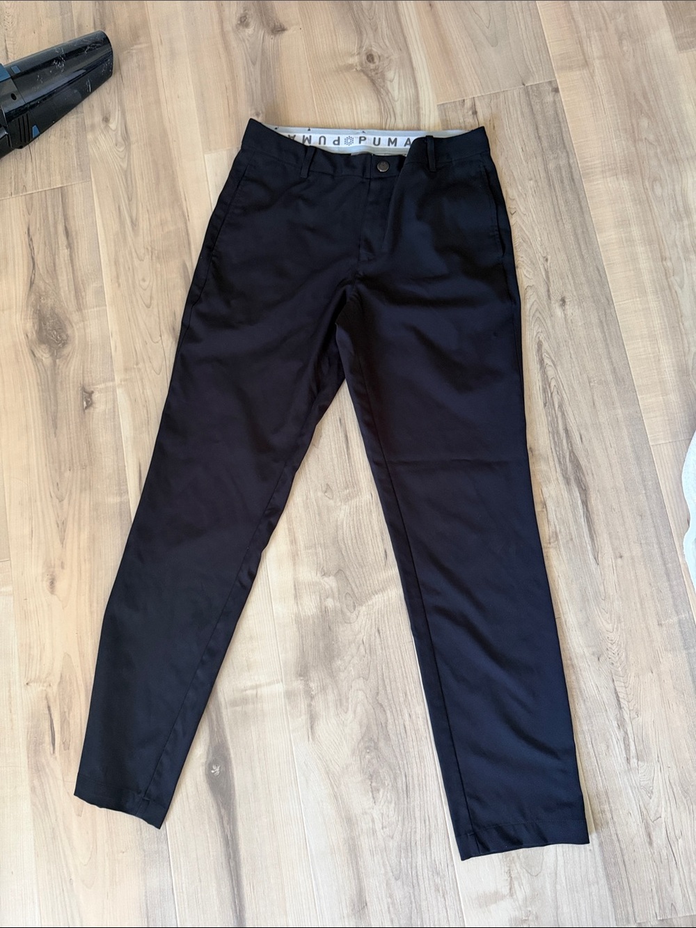 BLACK puma size 30x32 dress pants